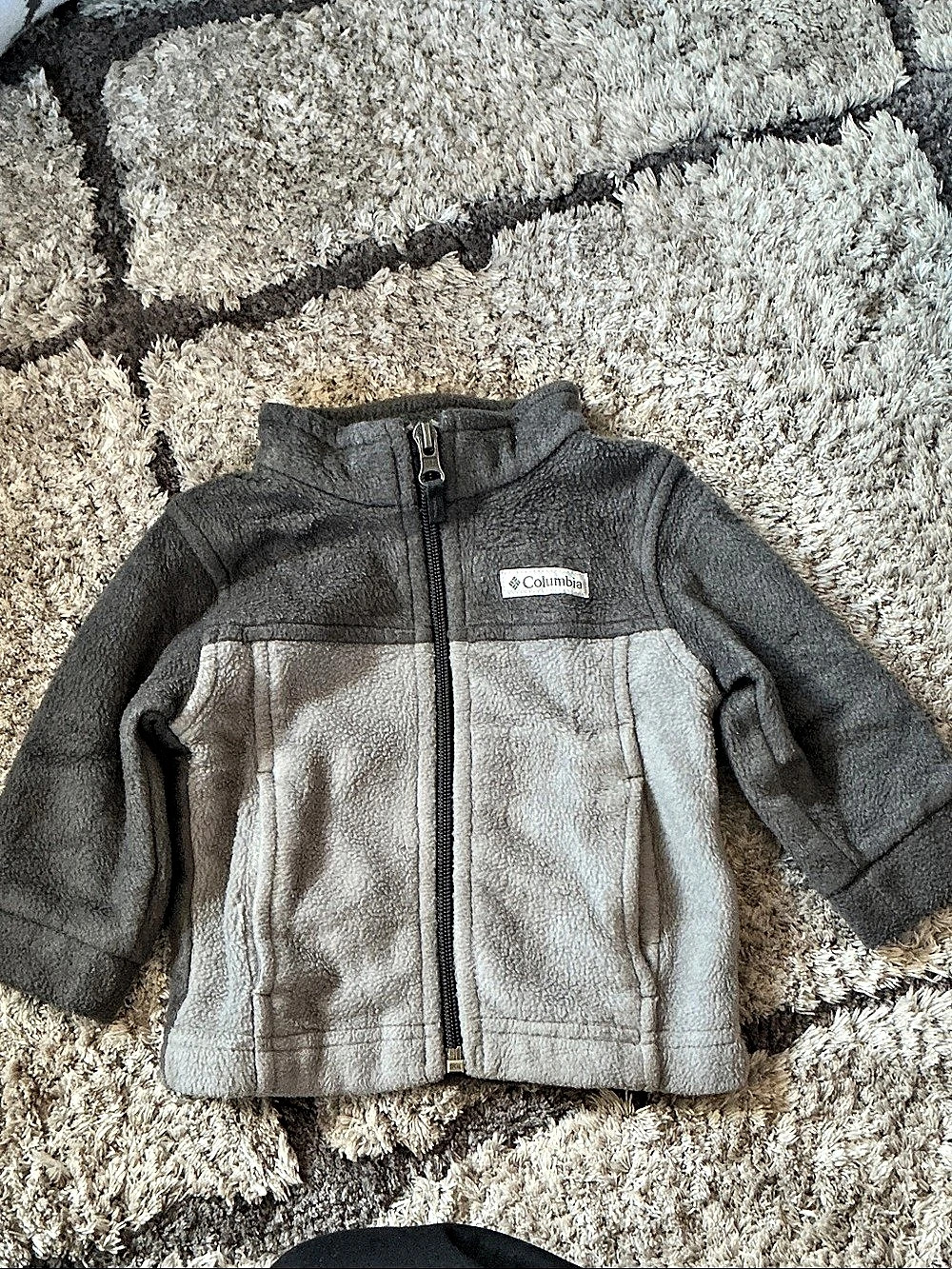 Columbia Infant Steens Mountain II Fleece Jacket in Gray
